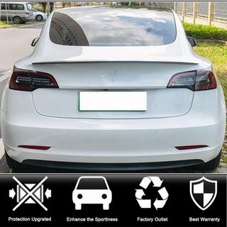Spojler V5 (2017-2023, karbón) Tesla Model 3 2017– fotografia 2