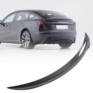 Spojler V1 (2023+, Karbón) Tesla Model 3 2017– fotografia 1