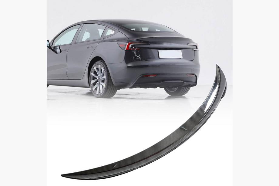 Tesla Model 3 2017– Spojler V1 (2023+, Karbón) Image