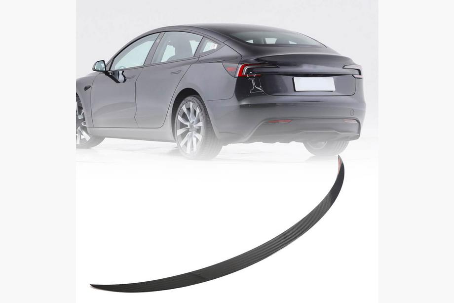 Tesla Model 3 2017– Spojler V2 (2023+, karbón) Image