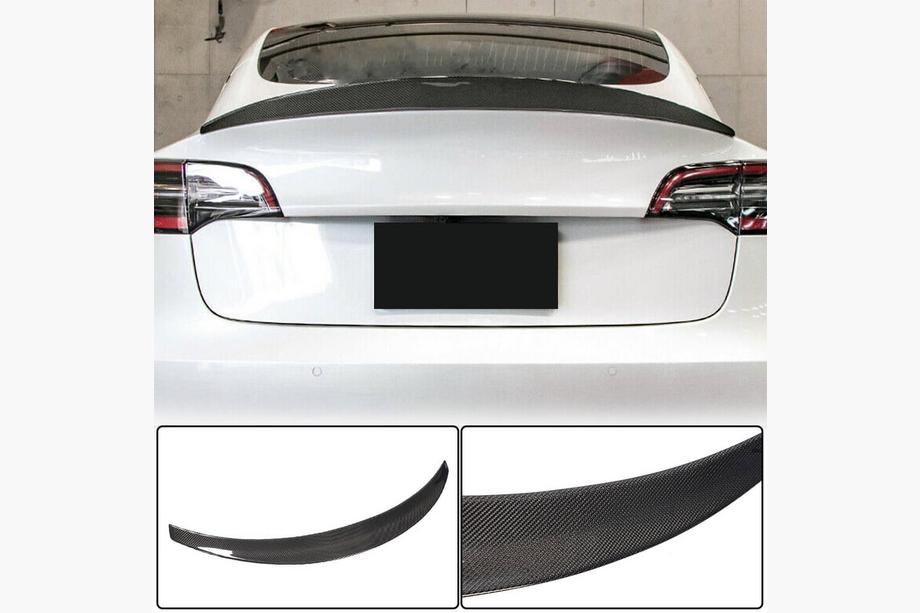 Tesla Model 3 2017– Spojler V10 (2017-2023, karbón) Image