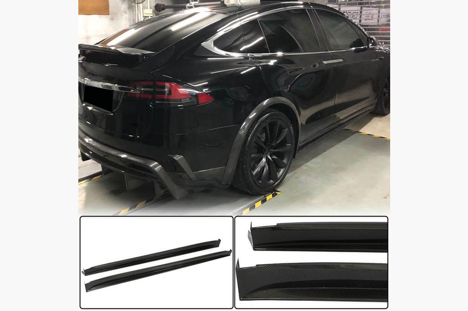 Tesla Model X 2015– Karbonové prahové nástavce V3 (2016-2020) Image