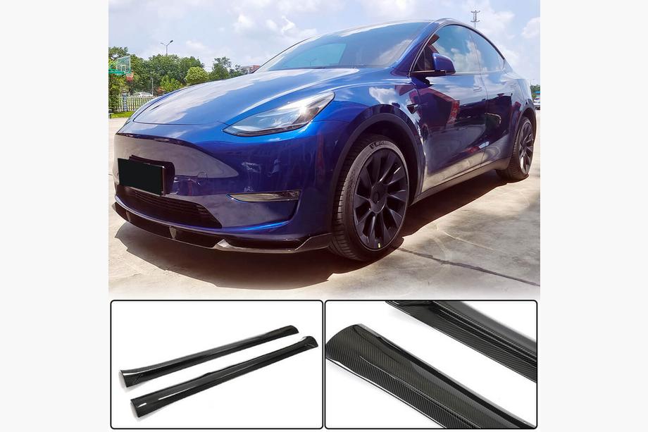 Tesla Model Y 2020– Kryty prahov V2 (2020-2025, Carbon) Image