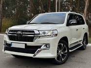Toyota Land Cruiser 200 2007–2021 Predný lip spojler 2016↗ (Executive 2021) Biela farba fotografia 3