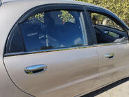 Chevrolet Lanos 1998–2017 Okenné lišty (4 ks, nerez) fotografia 1