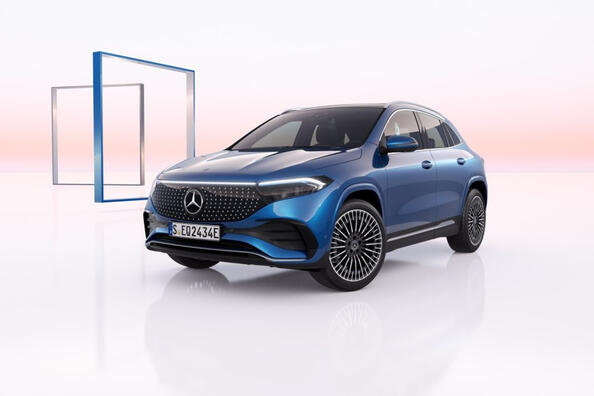 Mercedes-Benz EQA: facelift crossoveru – prehľad