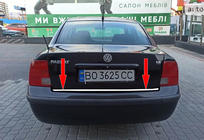 Volkswagen Passat B5 1997–2005 Nerezová lišta hrany kufra SD 1996-2001 fotografia 1
