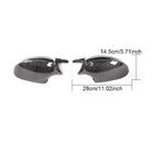 BMW 3 rad E90/E91 2005–2011 Kryty spätných zrkadiel V2 (pre E90/E91 2005-2008, E92/E93 2006-2009, karbón) fotografia 10