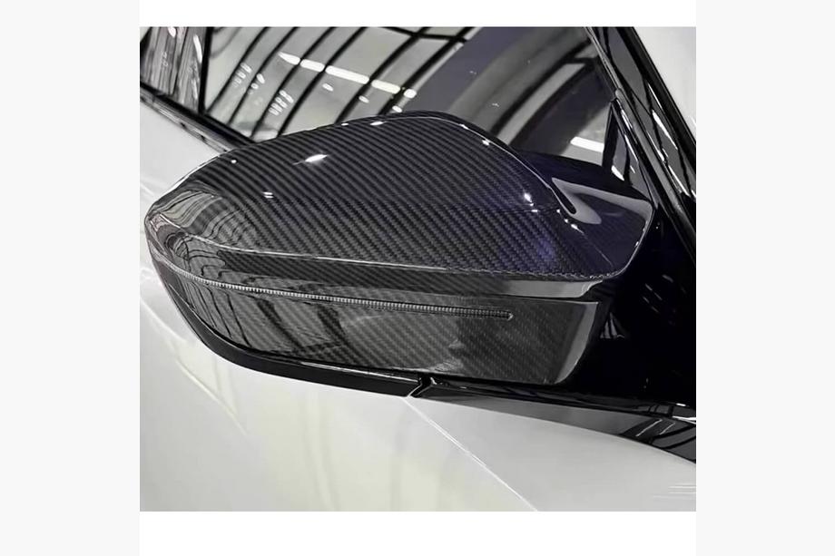 BMW 5/i5 séria G60/G60E/G61 2023– Kryty zrkadiel (karbón) Image