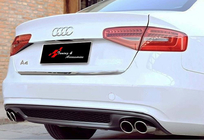 Audi A4 B8 2007–2015 Difúzor zadného nárazníka DPT V2 (2012-2015) fotografia 1