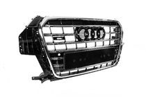Audi Q3 2011–2019 Predná maska SQ3 (2011-2015, čierna s chrómom) fotografia 3