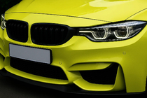 BMW rad 3 F30/F31 2012–2019 M-Look ľadvinky (pre M3 F80, matná čierna) fotografia 1