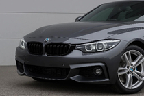 BMW rad 3 F30/F31 2012–2019 M-Look obličkové mriežky (pre F80 M3, čierny lesk) fotografia 1