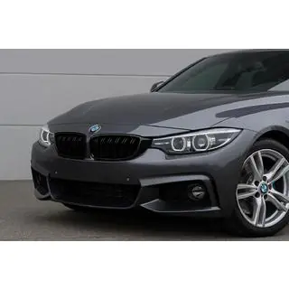 M-Look obličkové mriežky (pre F80 M3, čierny lesk) BMW rad 3 F30/F31 2012–2019 fotografia 1