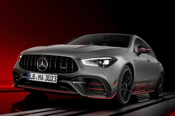 Test modernizovaného Mercedes-Benz CLA Shooting Brake (X118)