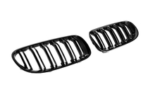 BMW 3. séria E92/E93 2006–2013 Obličkové mriežky M-Look (pre 2010-2013, čierny lesk) fotografia 5