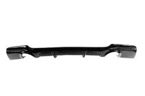 BMW 3. séria E92/E93 2006–2013 Difúzor zadného nárazníka DPT (pre E92 M-Sport, čierny lesklý) fotografia 3