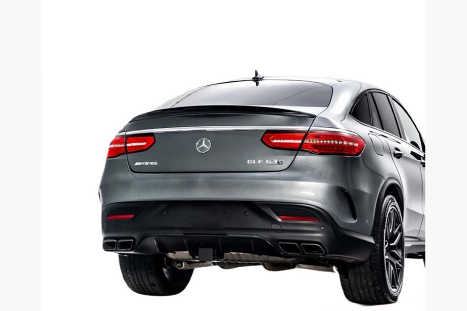 Mercedes GLE kupé C292 2015–2019 Spojler DPT (dizajn GLE43, čierny lesklý) Image