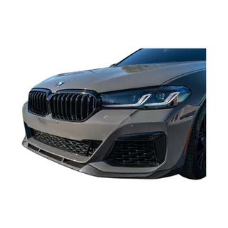 Lip lišta predného nárazníka Lip EuroCap V2 (pre M-Performance 2022-, čierny lesklý) BMW 3. rad G20/G21 2018– fotografia 2