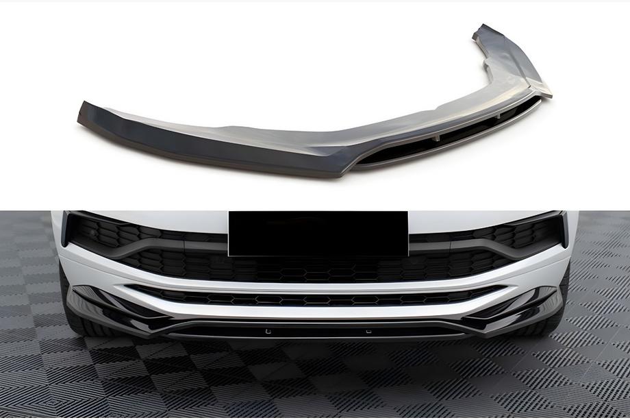Skoda Kodiaq 2016–2023 DPT predný lip spojler (lesklá čierna) Image
