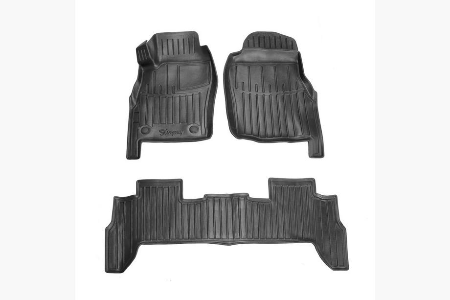 Nissan Patrol Y61 1997–2011 Gumové rohože Stingray 3D (5-dverové, 3 ks) Image