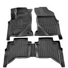 Toyota Hilux 2015– Gumené koberce do interiéru Stingray 3D (Crew Cab, 5 ks) fotografia 1