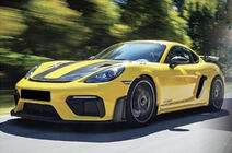 Porsche Boxster/Cayman 982 (718) 2016– GT4 RS bodykit sada fotografia 2