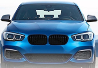 BMW 1. séria F20/F21 2011–2019 M-Look obličky (2015-2019, čierny lesklý) fotografia 3