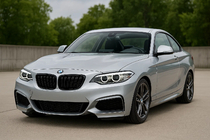 BMW 2. séria F22/F23 2014–2021 Obličkové mriežky M-Look (lesklá čierna) fotografia 3