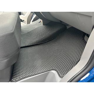 Podlahové rohože 2024+ (3 ks, EVA, čierne) Volkswagen Crafter 2016– fotografia 3