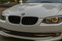 BMW 3. séria E92/E93 2006–2013 M-Look obličkové mriežky (pre 2010-2013, matná čierna) fotografia 1