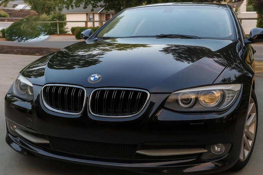 BMW 3. séria E92/E93 2006–2013 M-Look obličkové mriežky (pre 2010-2013, lesklá čierna s chrómovým lemom) Image