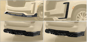 Cadillac Escalade 2020– Bodykit sada MNSR Carbon fotografia 9