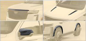 Cadillac Escalade 2020– Bodykit sada MNSR Carbon fotografia 7