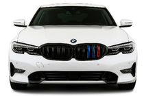 BMW 3. rad G20/G21 2018– Obličkové mriežky M-Look V2 (2018-2022, M-Color s čiernym lemovaním) fotografia 1
