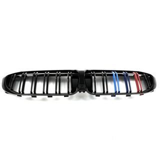 Obličkové mriežky M-Look V2 (2018-2022, M-Color s čiernym lemovaním) BMW 3. rad G20/G21 2018– fotografia 4