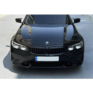 Obličkové mriežky 1 Bar (2018-2022, lesklá čierna) BMW 3. rad G20/G21 2018– fotografia 1