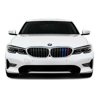 Obličková mriežka 1 lamela (2018-2022, M-Color s chrómovým rámikom) BMW 3. rad G20/G21 2018– fotografia 1