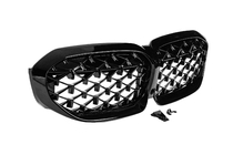 BMW 3. rad G20/G21 2018– Obličkové mriežky Diamond Black (2018-2022, čierny rámik) fotografia 5