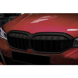 Obličkové mriežky M-Look (2022+, matná čierna) BMW 3. rad G20/G21 2018– fotografia 1