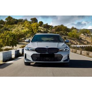 Obličkové mriežky 1 Bar (2022+, lesklá čierna) BMW 3. rad G20/G21 2018– fotografia 1