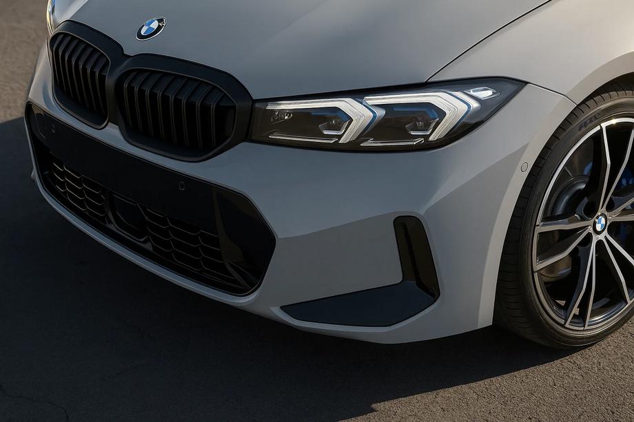 BMW 3. rad G20/G21 2018– Mriežky ľadvinky 1 Bar (2022+, matná čierna) Image