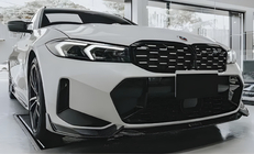 BMW 3. rad G20/G21 2018– Obličkové mriežky Diamond Silver (2022+, čierny rámik) fotografia 1