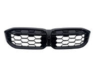 BMW 3. rad G20/G21 2018– Obličkové mriežky Diamond Black (2022+, čierny rámik) fotografia 2
