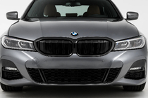 BMW 3. rad G20/G21 2018– M-Look obličkové mriežky (pre G28 2022+, lesklá čierna) fotografia 1
