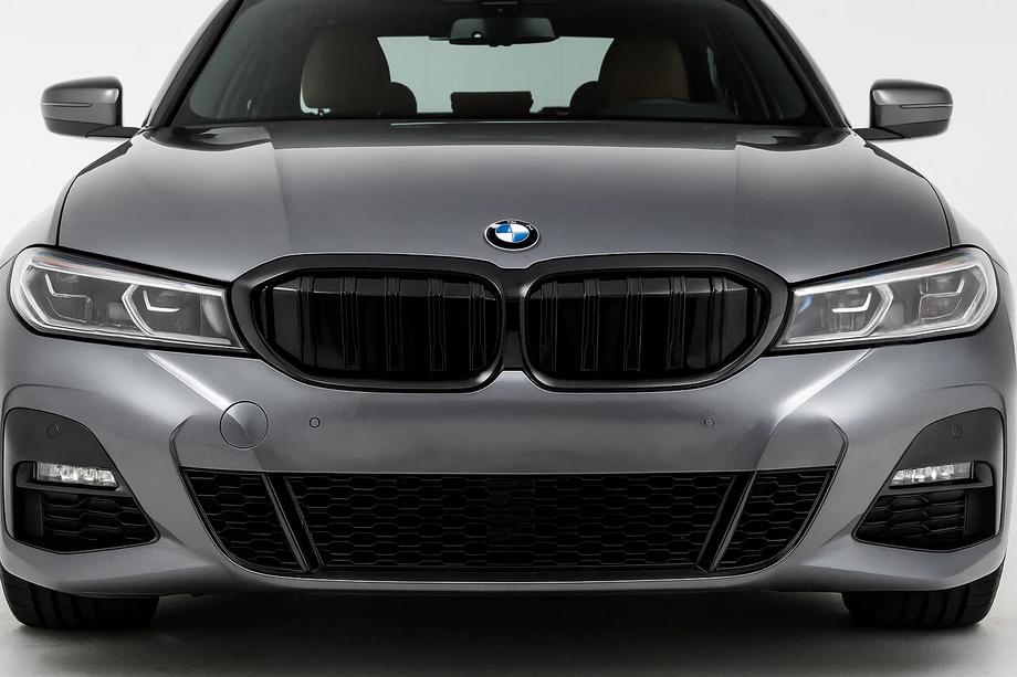 BMW 3. rad G20/G21 2018– M-Look obličkové mriežky (pre G28 2022+, lesklá čierna) Image