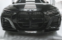 BMW 4. séria G22/23/26 2020– Obličkové mriežky CS-Style (pre G22/23, lesklá čierna) fotografia 1