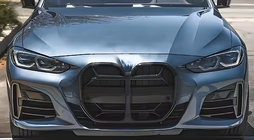 BMW 4. séria G22/23/26 2020– CS-Style ľadvinky (pre G26, lesklá čierna) fotografia 1