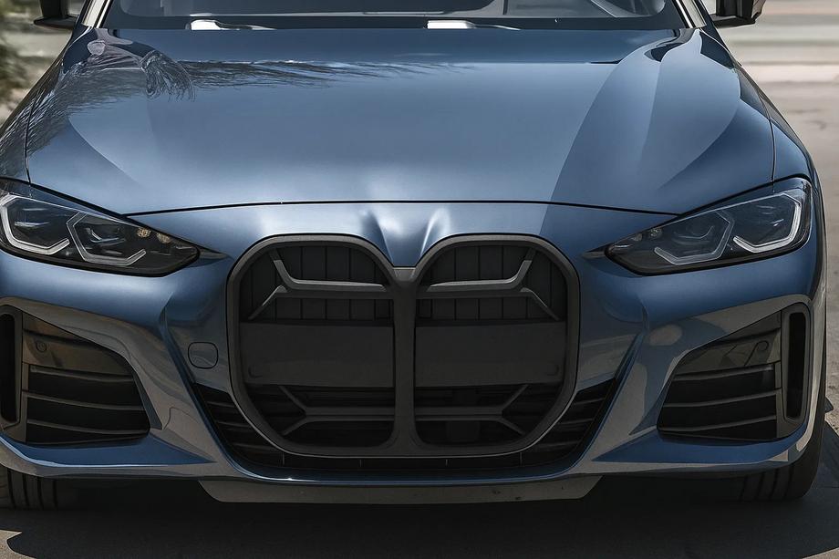 BMW 4. séria G22/23/26 2020– CS-Style obličkové mriežky (pre G26, matná čierna) Image