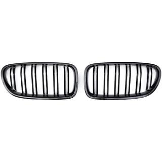 M-Look mriežky chladiča – obličky (lesklá čierna s karbónovým hydroprintom) BMW 5. rad F10/F11 2010–2016 fotografia 2